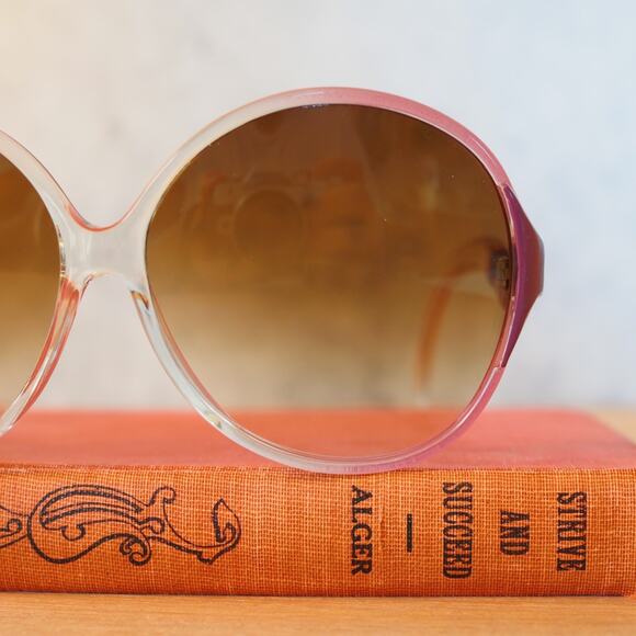 Vintage 1980s Sunglasses NOS Taiwan Multicolor Grandma Retro Festival Boho